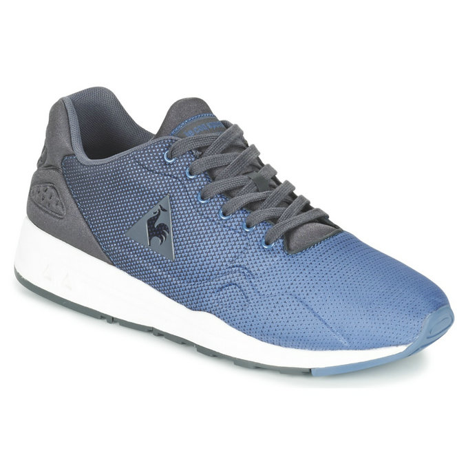 Le Coq Sportif Lcs R9xx Gradient Jacquard Bleu / Gris Chaussures Baskets Basses Homme